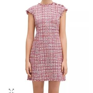 Kate Spade Pink Tweed Dress